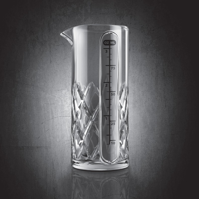 Final Touch Yarai Jigger - Precision Cocktail Mixing Tool with