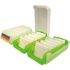 Helit Flash Beebox 800 schede, formato A7, colore: rosso