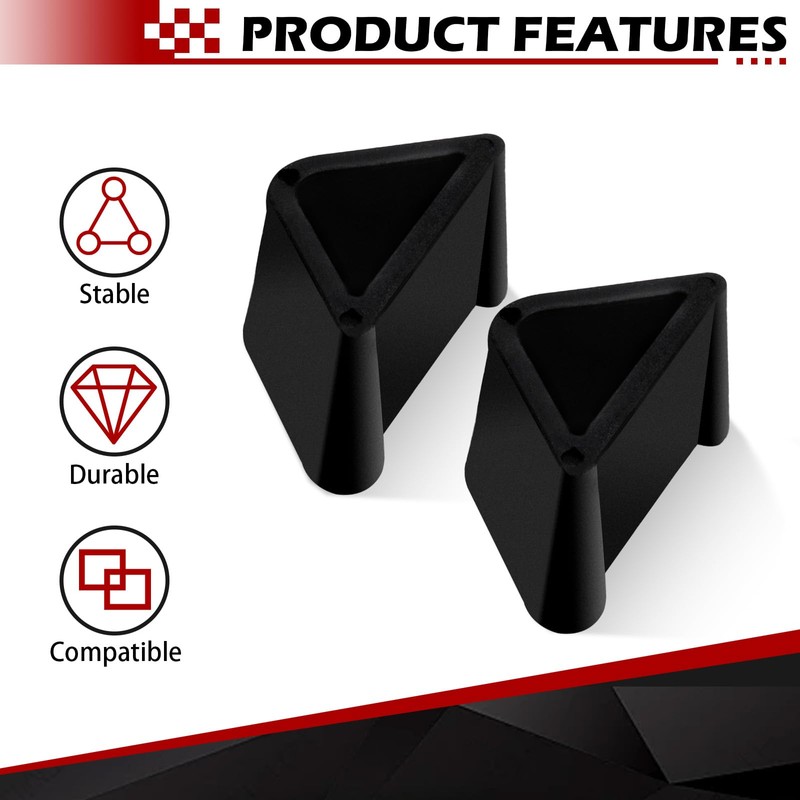 242394-00 Black 4-Piece Set Suitable for Black&Decker Workmate Replacement Bracket