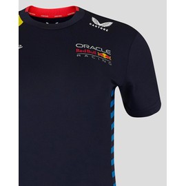 Castore Women's Red Bull Racing F1 2024 Sergio Checo Perez Team T-Shirt - Blue - Large