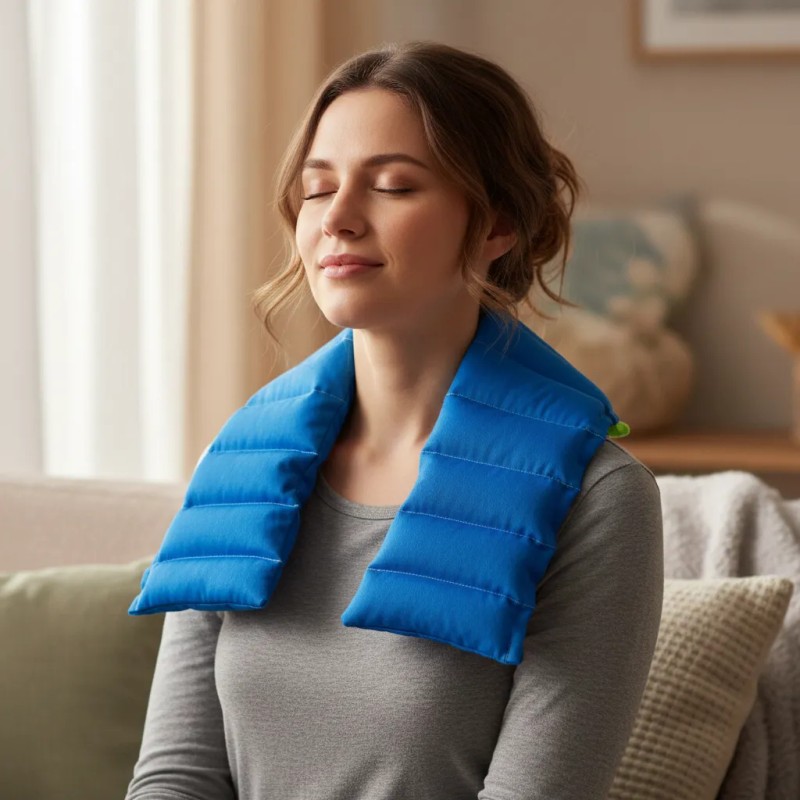 Compresa De Semillas Para Hombros Y Cervical