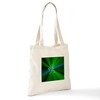 CafePress Green Fluorescent Protein Tote Bag Reusable Natural Beige Canvas