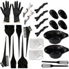 24pcs Kit Herramientas de Tinte para Coloración Cabello,Kit para pintar