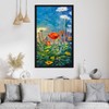 Lavezee 14x22 Poster Frame Black Display 14 x 22 Inch