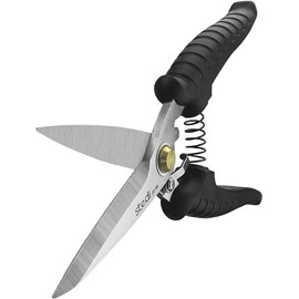 stedi 208 mm Universal Scissors, Multi-Purpose High Performance Scissors, Extended and Reinforced Ultrasound Blades with Fine Serrated Stainless Steel Scissors with High Carbon Content for Household