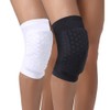 PISIQI Compression Collision Avoidance Knee Sleeve, 2 Sleeves, Black, L