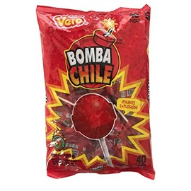 Vero - BOMBA CHILE PALETA (FRESA/CHILE, 600 GR)