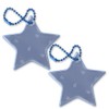 funflector Safety Reflector - Star - Red, White & Blue