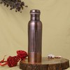 Pure Copper Bottle PREMIUM ANTIQUE Finish, 950 Ml (32.12 Fl