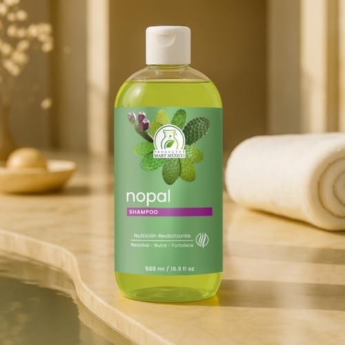 Productos Mart Mexico Shampoo Con Extracto De Nopal Revitalizante Productos Mart Mexico 500 Ml