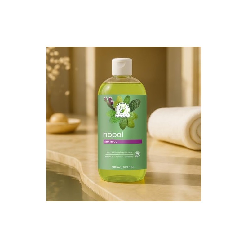 Productos Mart Mexico Shampoo Con Extracto De Nopal Revitalizante Productos