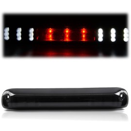G-PLUS LED 3rd Third Brake Light High Mount Stop Light Compatible with Chevy Silverado/GMC Sierra 1500 2500 HD 3500 HD 2007-2013 Rear Brake Tail Lamp Smoke Lens
