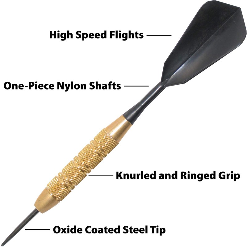 Fat Cat Highlander Steel Tip Darts, 23 Grams