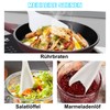 Neuer 2-in-1 Multifunktions-Löffel Spatellöffel, Multi Function Spoon, Hängenden, Hölzernen Griff