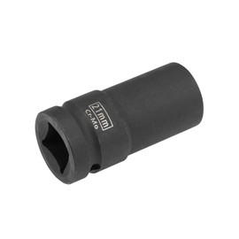 TA-VIGOR 3/4-Inch Drive by 21mm Deep Impact Socket, 6-Point, Durable Reliable Cr-Mo Alloy Steel, 78mm Length Metric for Home Car Repair