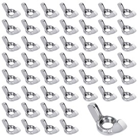 GUNGY Wing Nut M5 Wing Nuts Stainless Steel 304 Wing Screws Wing Nut Metric Thread for Hardware DIY DIY Pack of 50