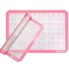 Aprince 2 Pack of Silicone Baking Mats Silicone Pastry Mat,Non-stick