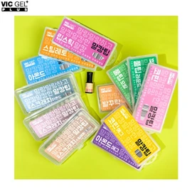 VIG GEL+ Malkang Tip 240pcs, Type:07 Full Tip Oval