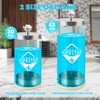 Barber Disinfectant Jar (30 oz) With Stainless Steel Tray and