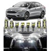 BMT xmsCar Interior LED Light Replacement for Ford Focus 3