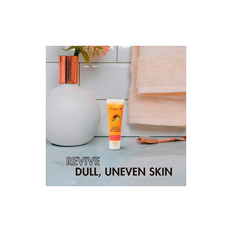 Sheamoisture Gel Cleanser For Dull, Uneven Skin Tone Papaya and