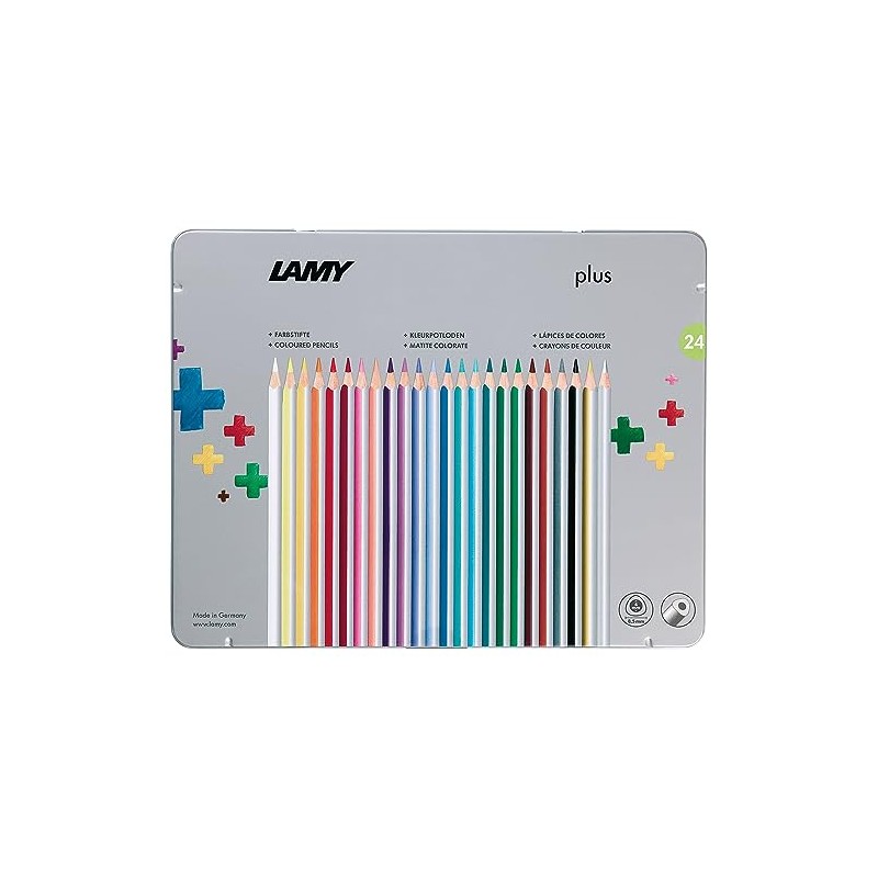 Lamy FH22010 Colouring Pencils in Metal Box Set of 24