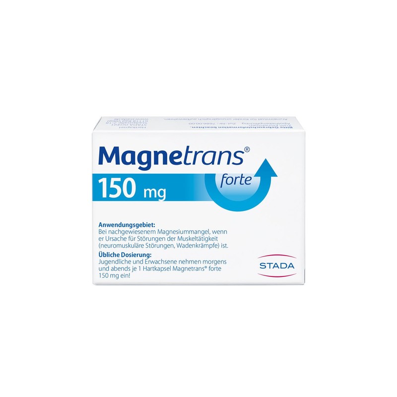Magnetrans Forte 150 mg - Magnesium Capsules with proven magnesium