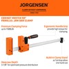 Jorgensen 18” Bar Clamp Set, 2-pack 90° Parallel Clamp Cabinet