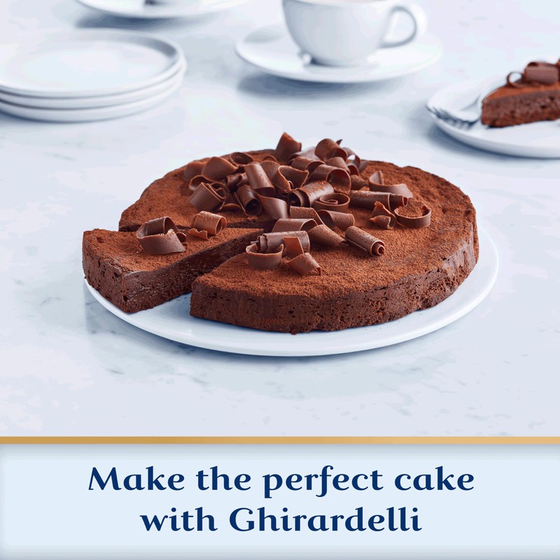 GHIRARDELLI Premium 100% Cacao Unsweetened Chocolate Baking Bar, 4 OZ