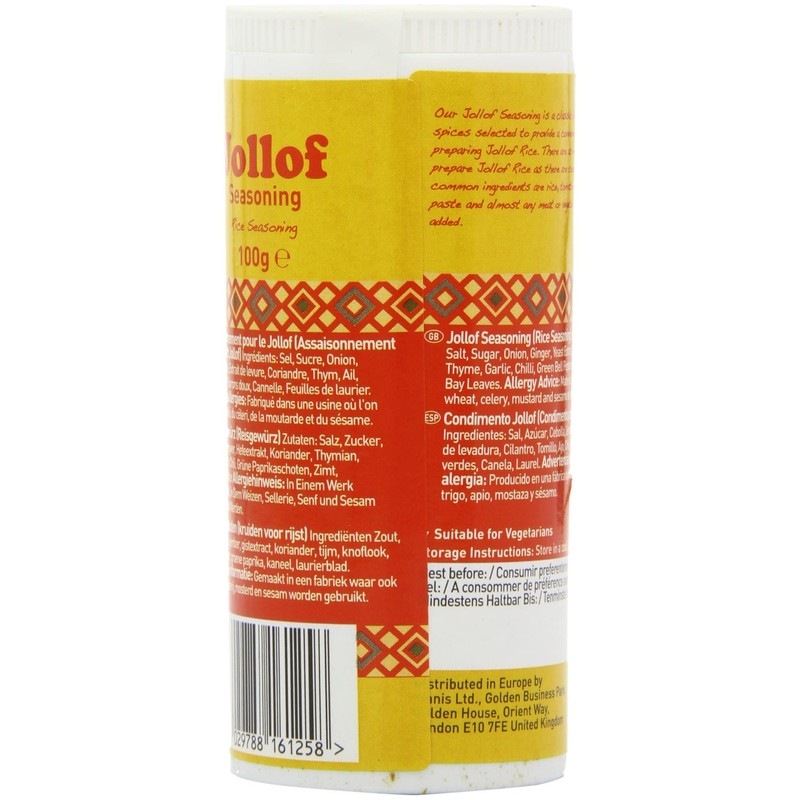 Africa's Finest Jollof Seasoning 100 g (Pack of 6)