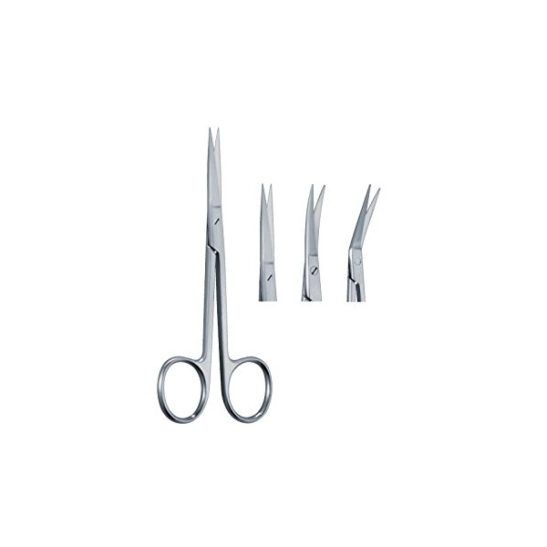 Iris Scissor, Curved, 11cm/4.25"