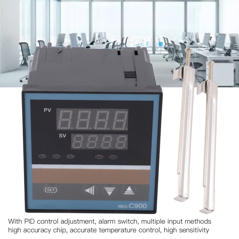 REXC900FK02M*AN Digital Thermostat Intelligent High Accuracy Industrial Temperature Controller 100V240V