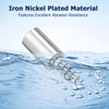 Shelf Brackets, Pack of 30, Shelf Holder with Rubber Protection,