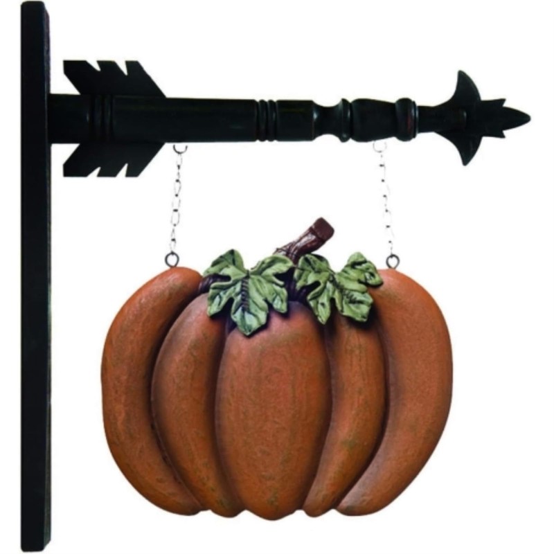 K&K Interiors B8096 Arrow Replacement Decorative Hanging Sign, Orange