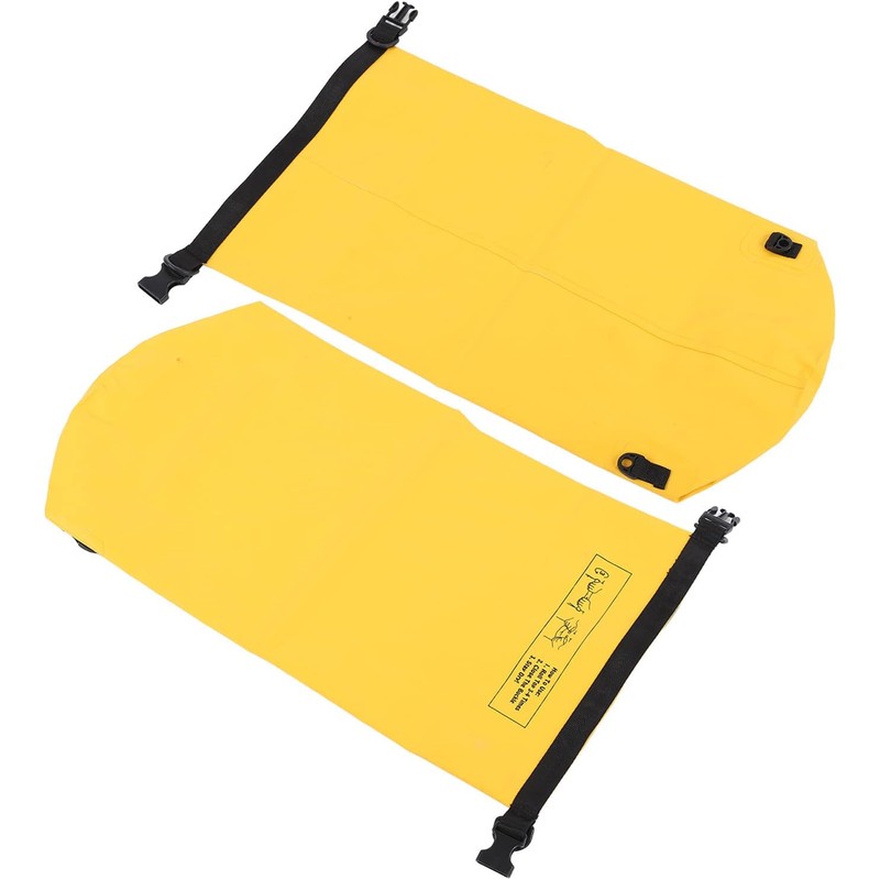 Bediffer Bolsa Seca Impermeable de 20L, Ligera, Amarilla, para Canotaje,