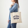 CafePress Air Force Grandma Tote Bag Natural Canvas Tote Bag,
