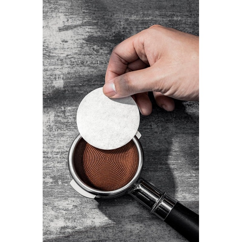 100 Pcs Brown Coffee Filters Paper Coffee Filter Moka Pot