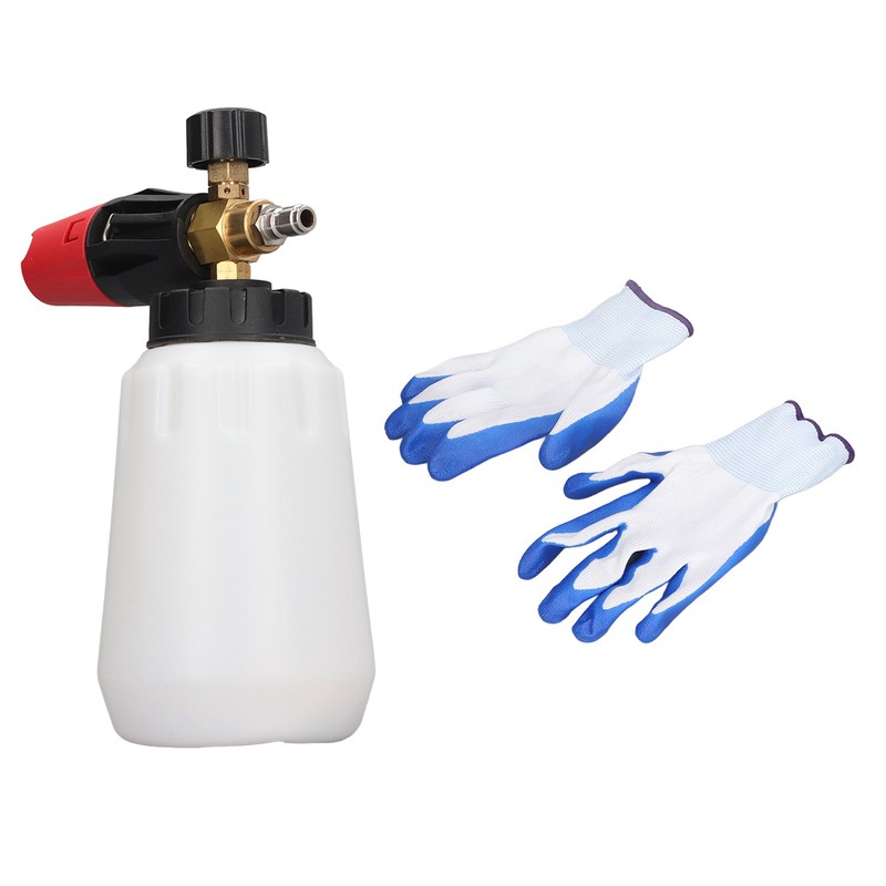 Pressure Washer Foam Cannon Wide Neck Adjustable Nozzle Foam Gun