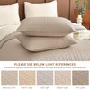 Lady Ann Oversized King Bedspreads Set for 120x120 Extra Bed,