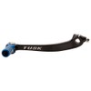 Tusk Folding Shift Lever Black/Blue Tip Compatible with Yamaha YFZ450R