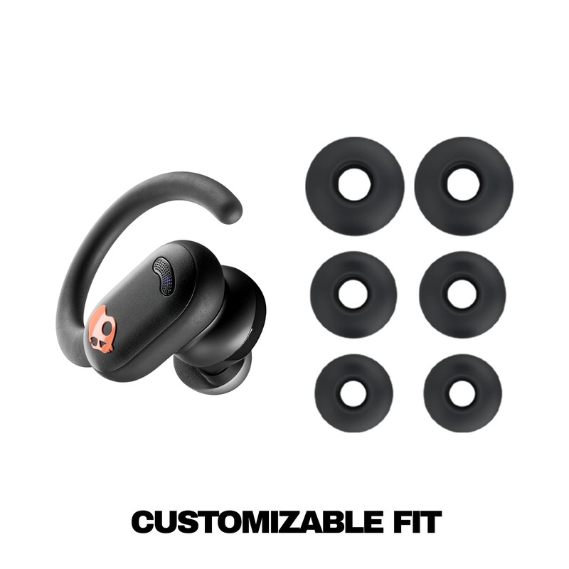 Skullcandy Push ANC Active Wireless Earbuds, Bluetooth Headphones, Noise Cancelling,