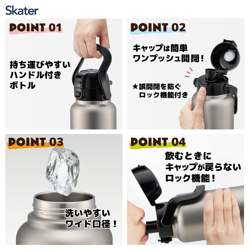 Champion STD12H One Push Direct Bottle with Handle, 47.2 fl