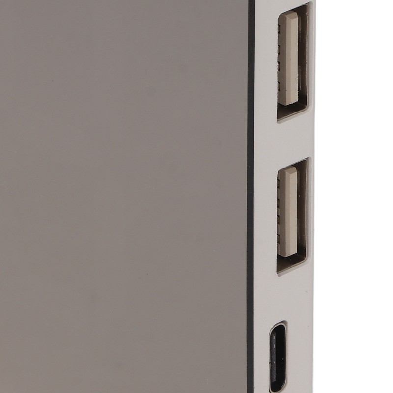 Alarm Clock Dual USB Output 3 Levels Brightness Light Sensing