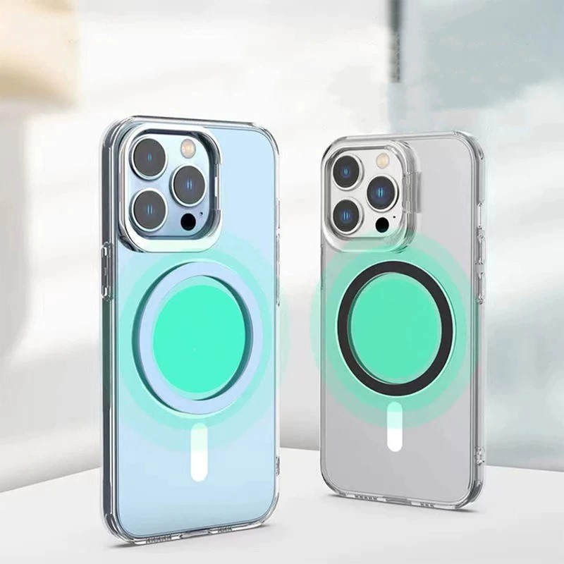 Vroxdrez 4 Pack Universal Magnetic Ring Stickers, Powerful Magnetic Charging