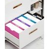 ANSOOK Manila File Jackets & File Pockets Letter Size,Reinforced Straight