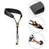 Musiin Saxophone Neck Strap Professional Saxophone Strap Leather Padded Soft