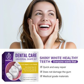 Tooth Filling Repair Kit, Temporary Tooth Filling with 5 Dental Tools, Fixing The Missing and Broken Tooth Replacements, Regain Confidence Smile