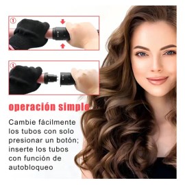 Rizadora Cabello 5 En 1 Intercambiable Cerámica Profesional                                                                                           