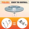 Mgoodo 4Pcs PB040264 Burner Igniter,Gas Range Spark Electrode with Spring