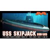 USS Skipjack Submarine 1/72 Moebius Over 40 inches Long
